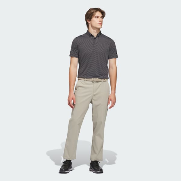 Grey Ultimate365+ Pencil Stripe Climacool polo shirt