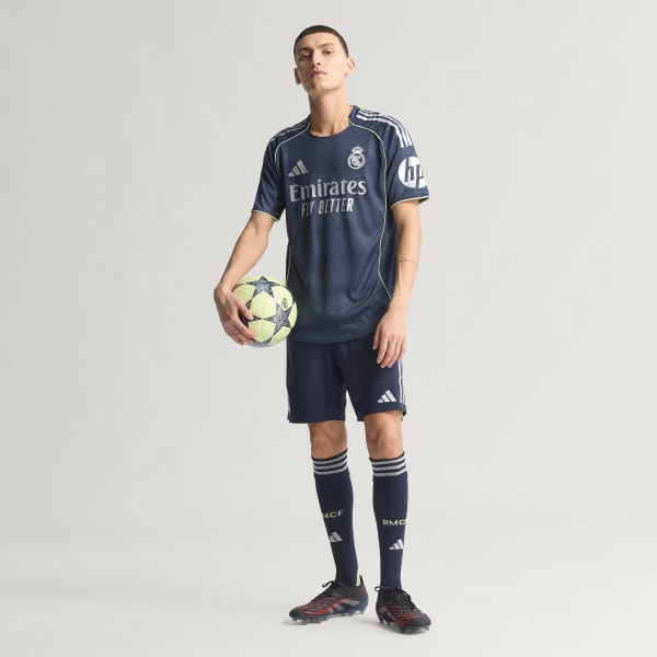 Blue Real Madrid 25/26 Away Authentic Jersey