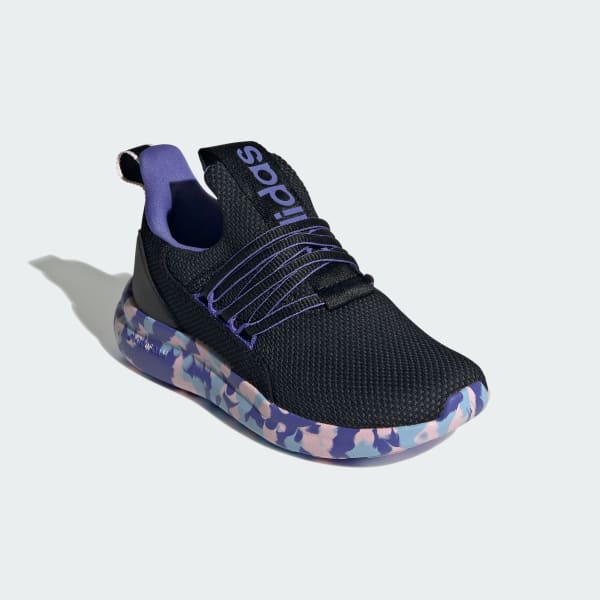 Black Lite Racer Adapt 7.0 Shoes Kids