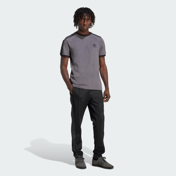 Grey Adicolor Classics 3-Stripes Tee