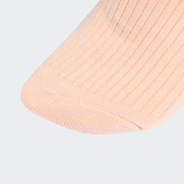 Pink RUFFLE QUARTER SOCKS