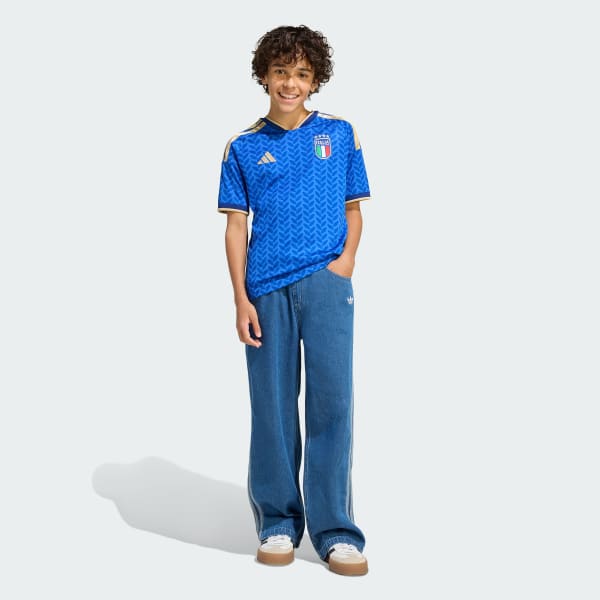 Blue Italy 26 Home Kids Jersey