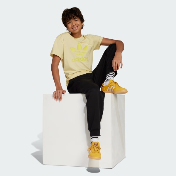 Black Loose-Fit Pants Kids