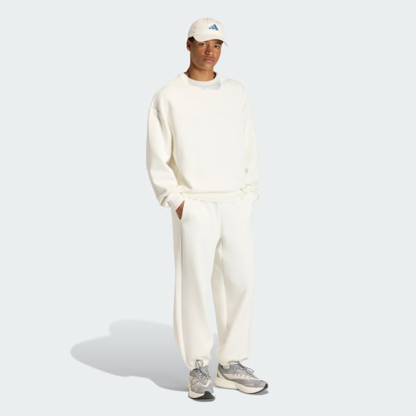 White SOFT LUX SWEATSHIRT