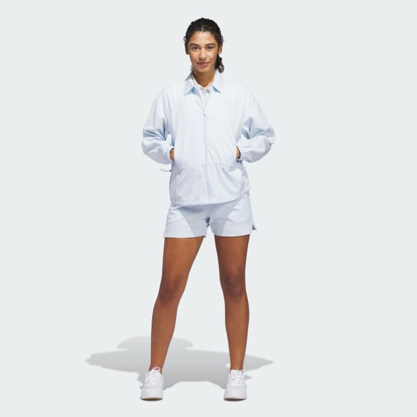 Blue ULTIMATE365+ PEPLUM GRID JACKET