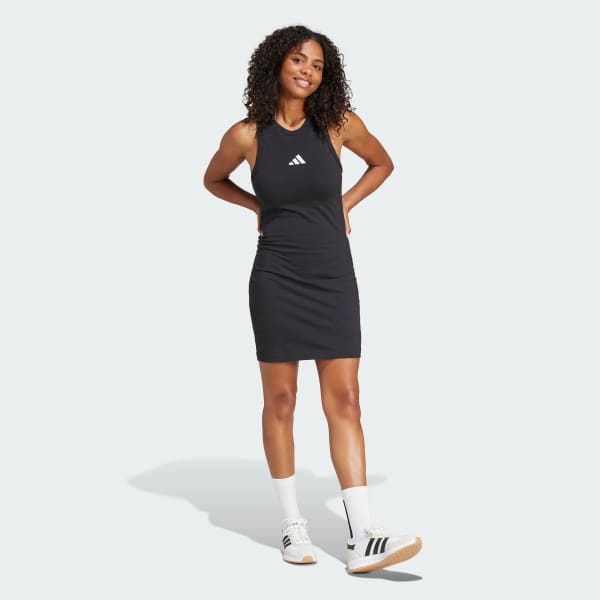 Black Future Icons Small Logo Dress