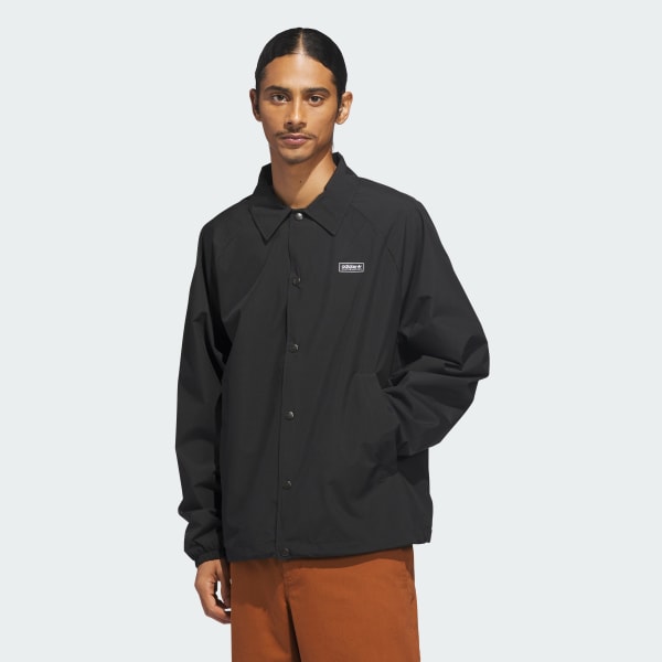 Black SKATEBOARDING COACH JACKET