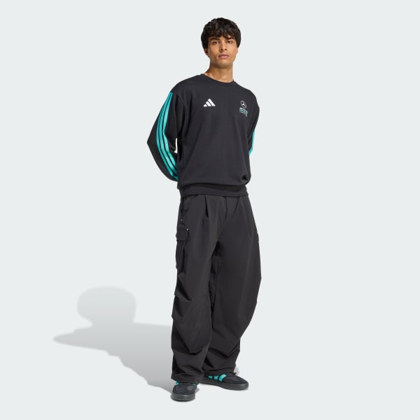 Black MERCEDES - AMG PETRONAS FORMULA 1 TEAM DNA SWEAT TOP