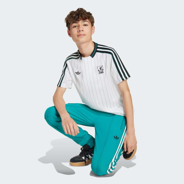 White Liverpool FC Terrace Icons Jersey Kids