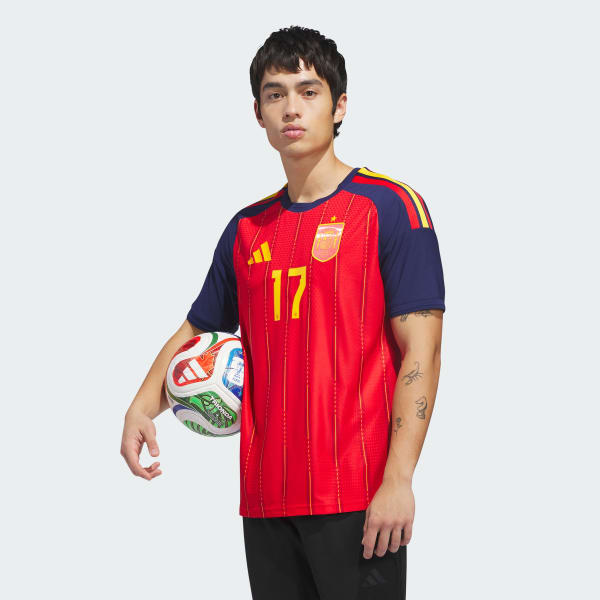 Red Spain 26 Home Williams Jr Authentic Jersey