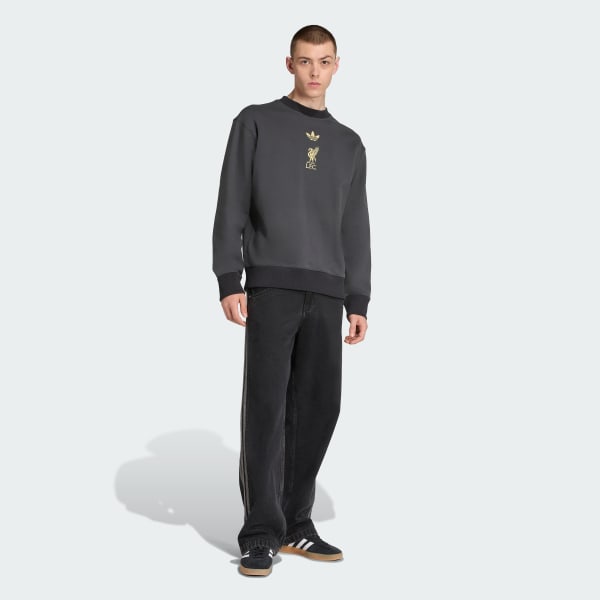 Grey Liverpool FC LFSTLR Crew Sweatshirt