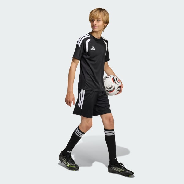 Black Tiro26 League Kids Shorts