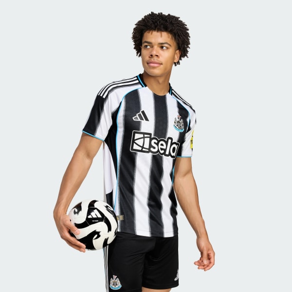 Black Newcastle United FC 25/26 Home Authentic Jersey