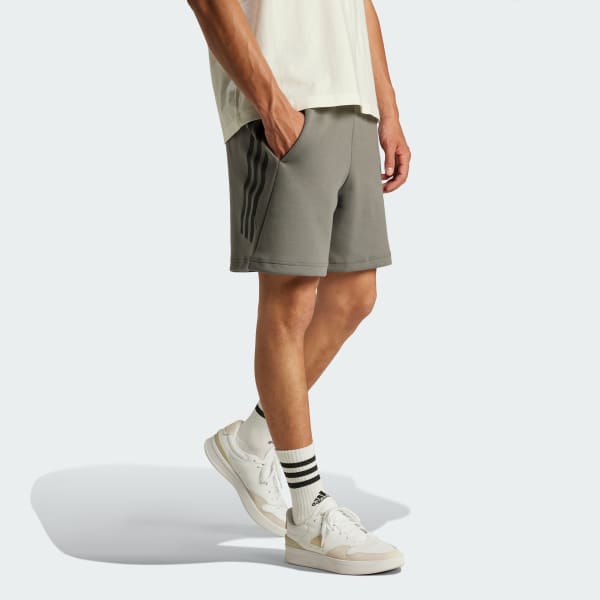 Grey Future Icons 3-Stripes Shorts