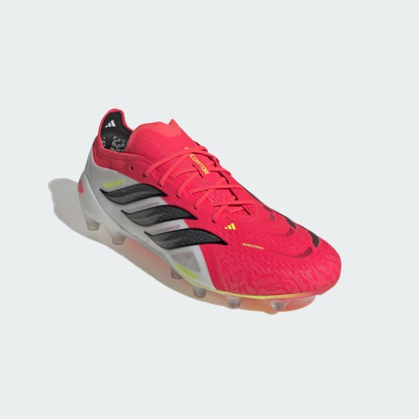 Red PREDATOR ELITE Artificial Ground Soccer Cleats
