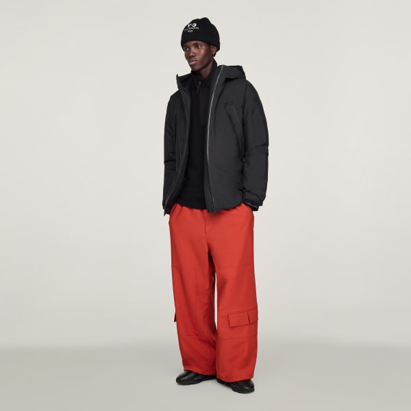Black Y-3 GORE-TEX Padded Hooded Jacket