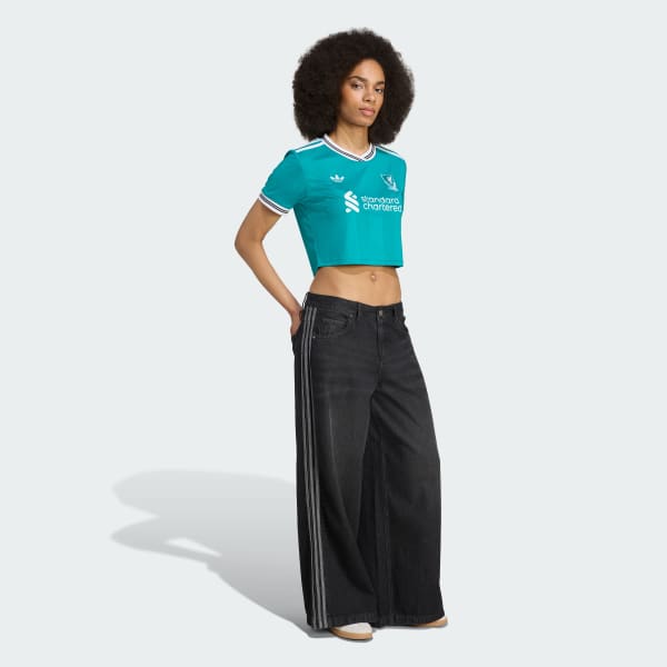 Green Liverpool FC 25/26 Third Cropped Jersey