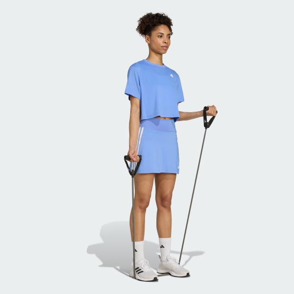 Blue Train Essentials Boxy Workout Tee