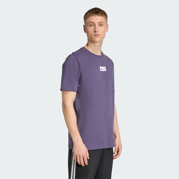 Purple Manchester United Seasonal Graphic Tee