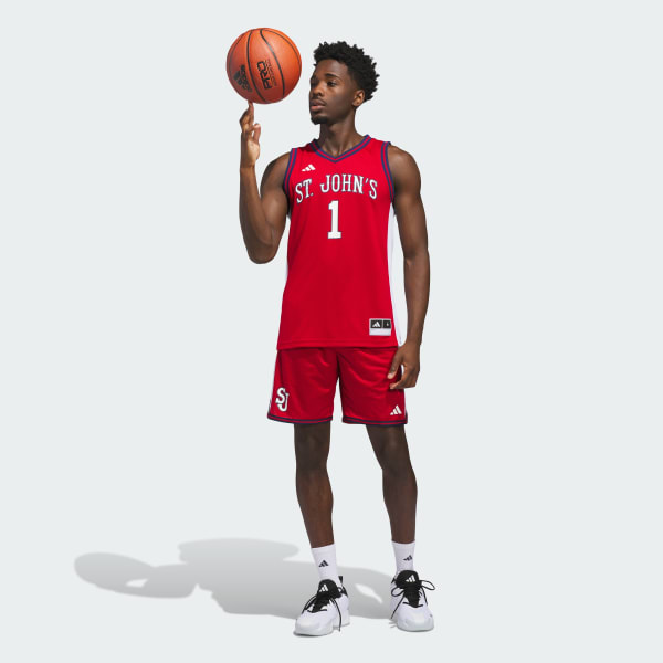 Red ST JOHN'S RED STORM MENS SWINGMAN JERSEY