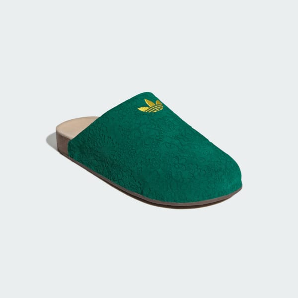 Green ADIMULE SLIDES