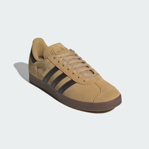 Beige Gazelle Shoes