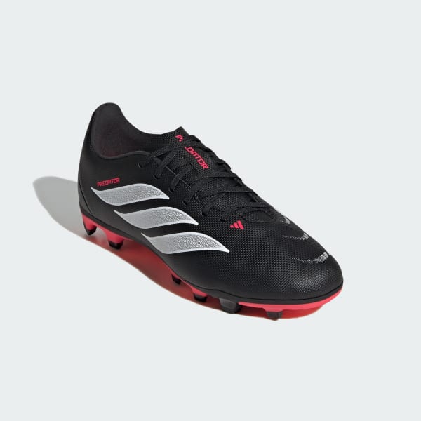 Black Predator Club Firm Ground/Multi Ground Soccer Boots Kids