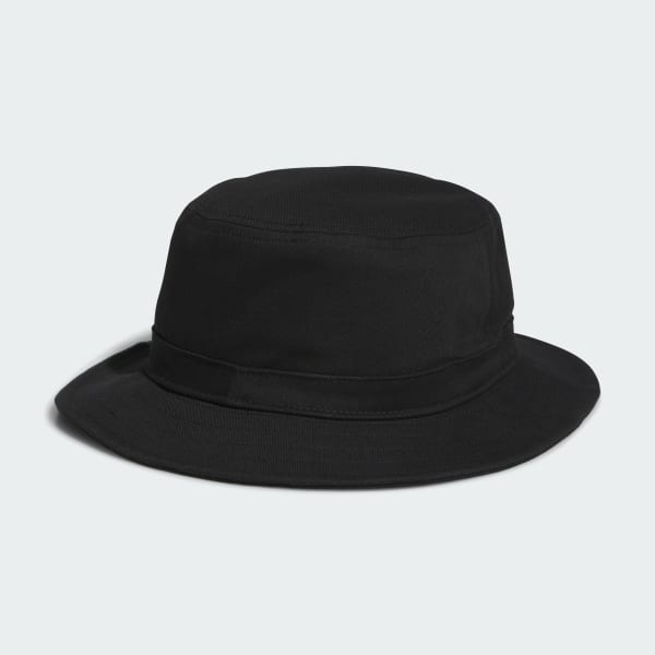 Black Solid Bucket Hat