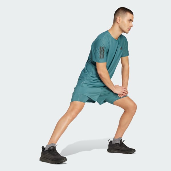 Green Own the Run Tee