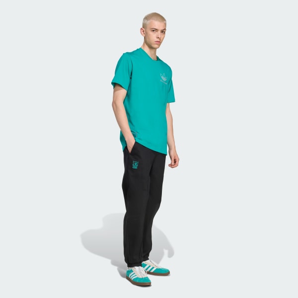 Green Liverpool FC Terrace Icons Graphic Tee