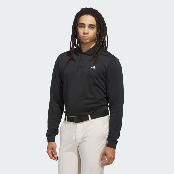 Black Ultimate365 Cold.rdy Long Sleeve Polo Shirt