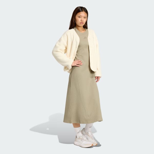 Green ALL SZN Winterized Long Dress