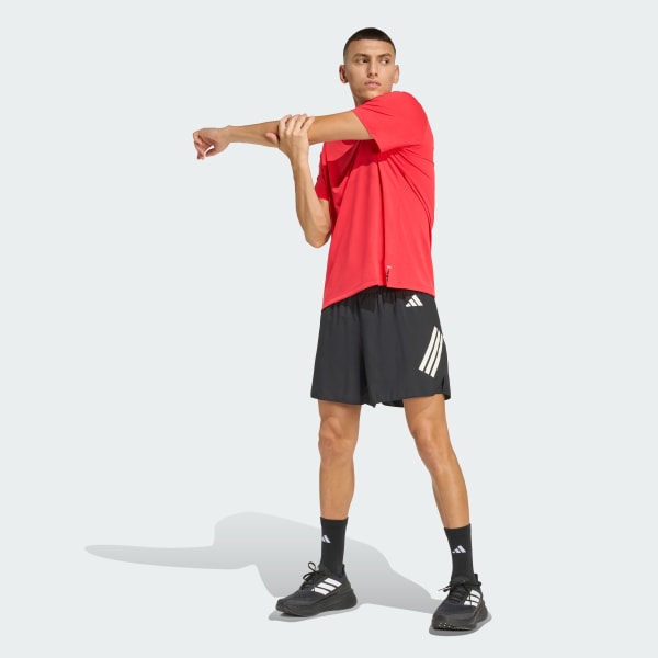 Red ADI365 Running Climacool Iconic Tee