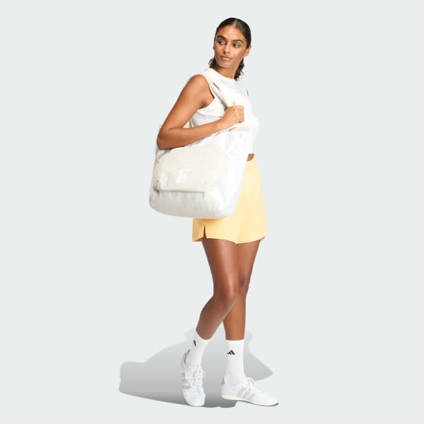 White ALL SZN RIB TANK Top