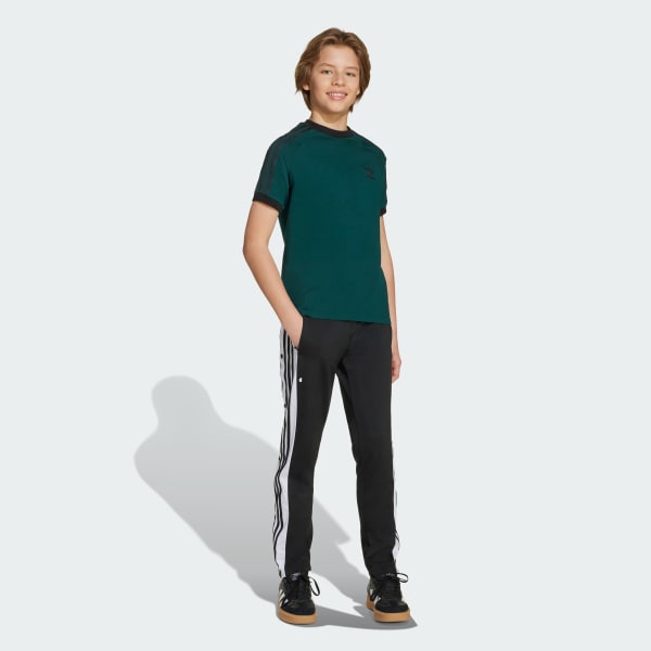 Green Adicolor 3-Stripes Tee Kids