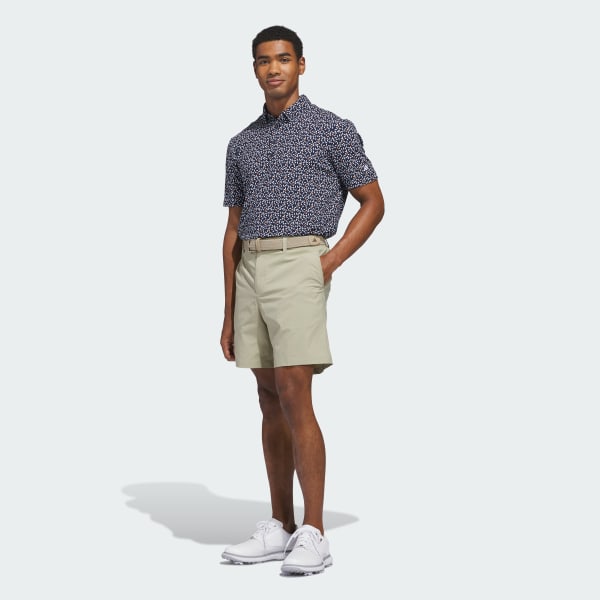 Blue Ultimate365+ Soft Print polo shirt