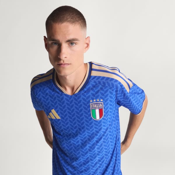 Blue Italy 26 Home Authentic Jersey
