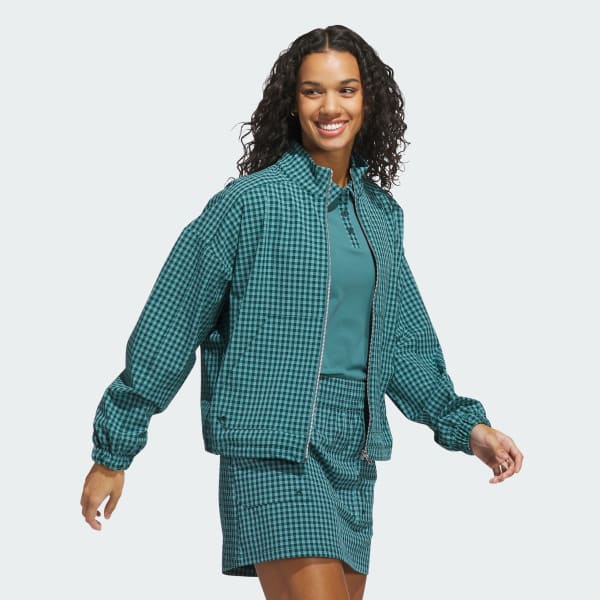Green Ultimate365 Gingham Jacket