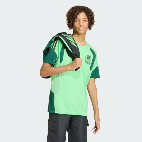 Green Mexico 26 Tiro Kids Training Jersey