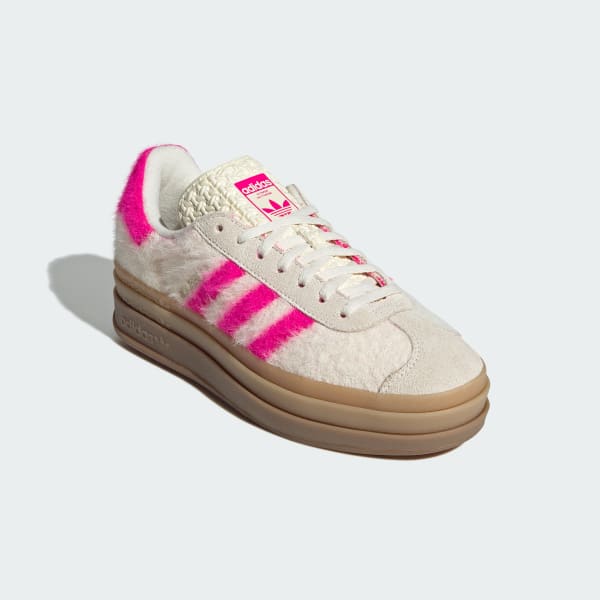 White GAZELLE BOLD SHOES