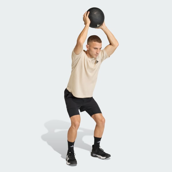 Beige WORKOUT ESSENTIALS FEELREADY T-SHIRT