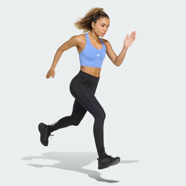 Blue Run Pocket Medium Support Bra