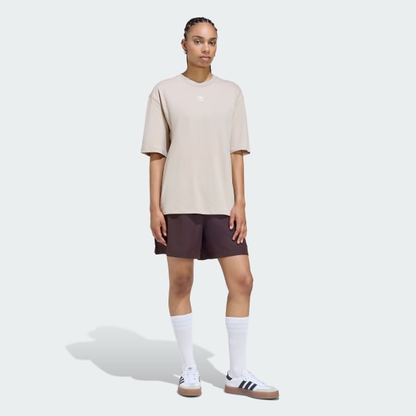 Beige Essentials Boyfriend Tee