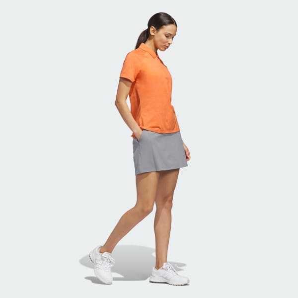 Orange Ultimate365 Heathered Twistknit Polo Shirt