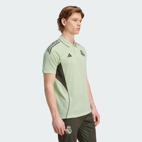 Green Real Madrid Tiro 25 Competition Polo Shirt