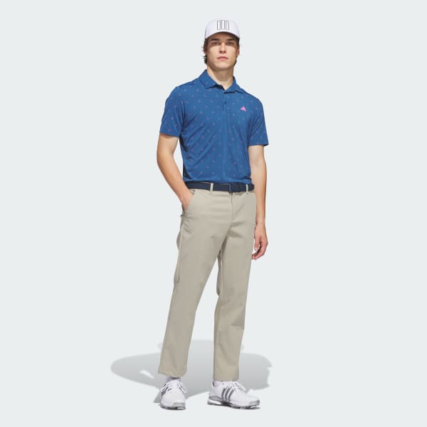 Blue ULTIMATE365 ESSENCE PRINT CLIMACOOL POLO SHIRT