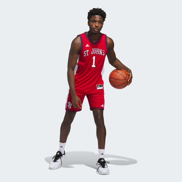 Red ST. JOHN'S RED STORM MENS SWINGMAN SHORT