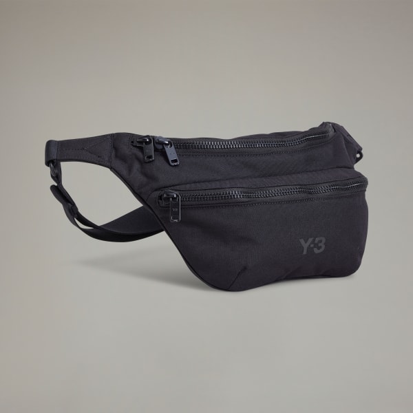 Black Y-3 Staple Fanny Pack