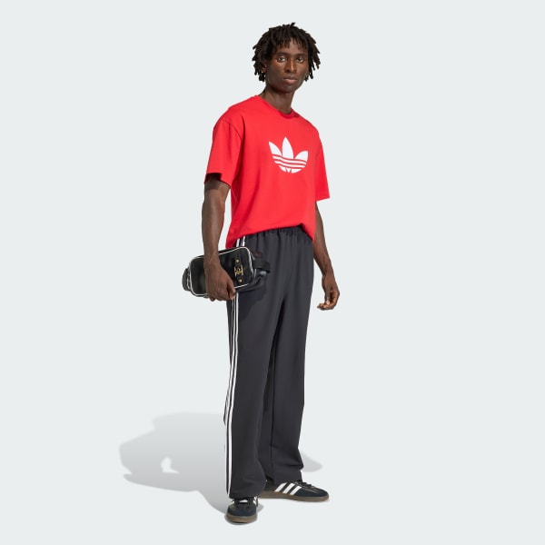 Red ADICOLOR TREFOIL TEE