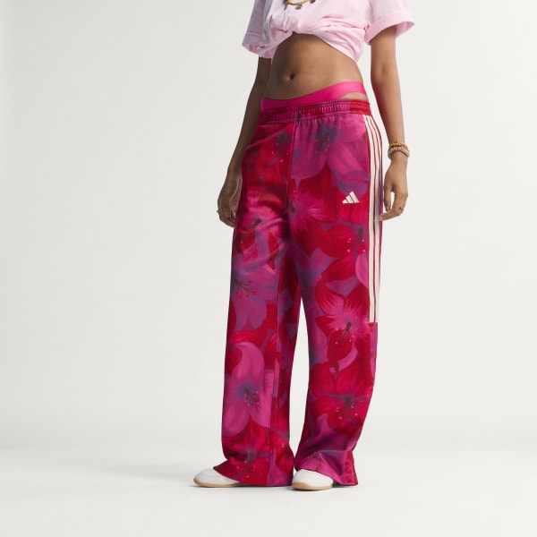 Beige ADIDAS x FARM RIO HOUSE OF TIRO TRACK PANTS